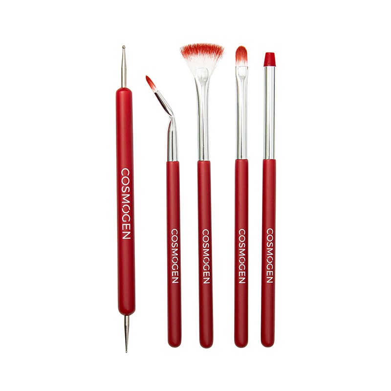 Targeted brush set nail